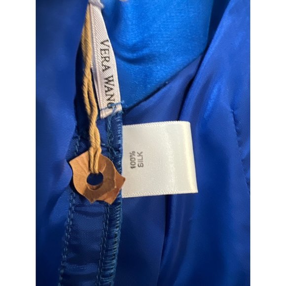 Vera Wang Designer Dress Maids Collection Royal Electric Blue - Picture 9 of 9